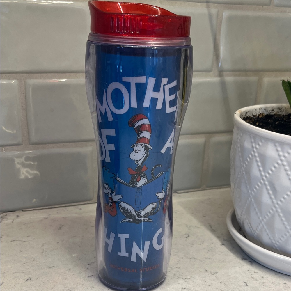 Dr. Seuss Cat in the Hat Travel Mug